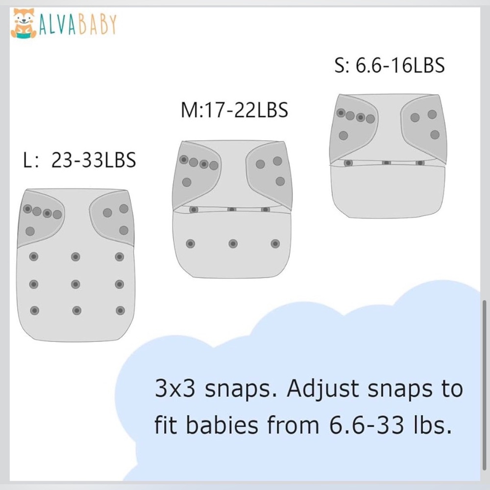 ALVABABY Cloth Diapers - Picture 8 of 10